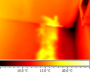 Thermogramm Heizleck